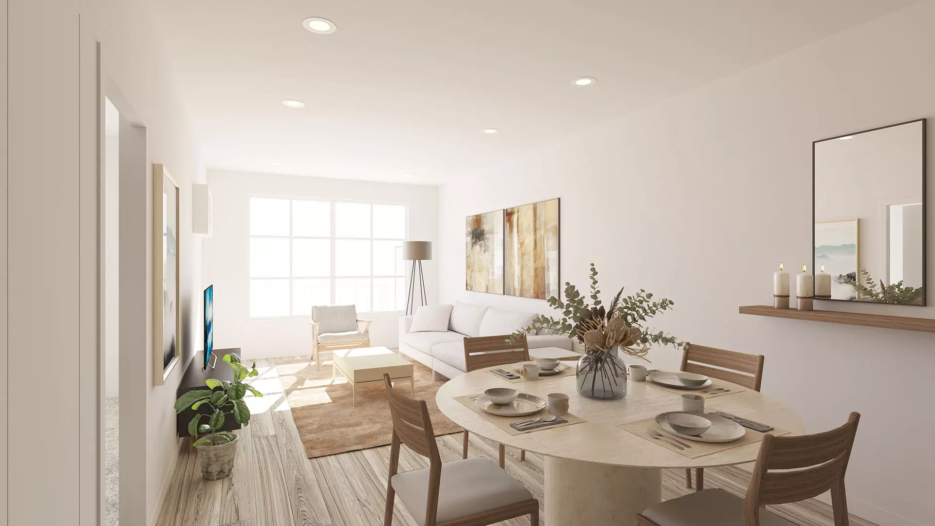 The North at Port Haney by Falcon Homes Living Room